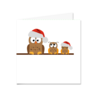 Christmas card «Owl»